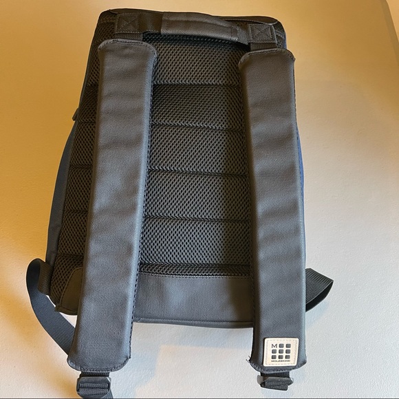 NWT Moleskine Nomad Navy/Black Backpack Medium - Picture 7 of 14